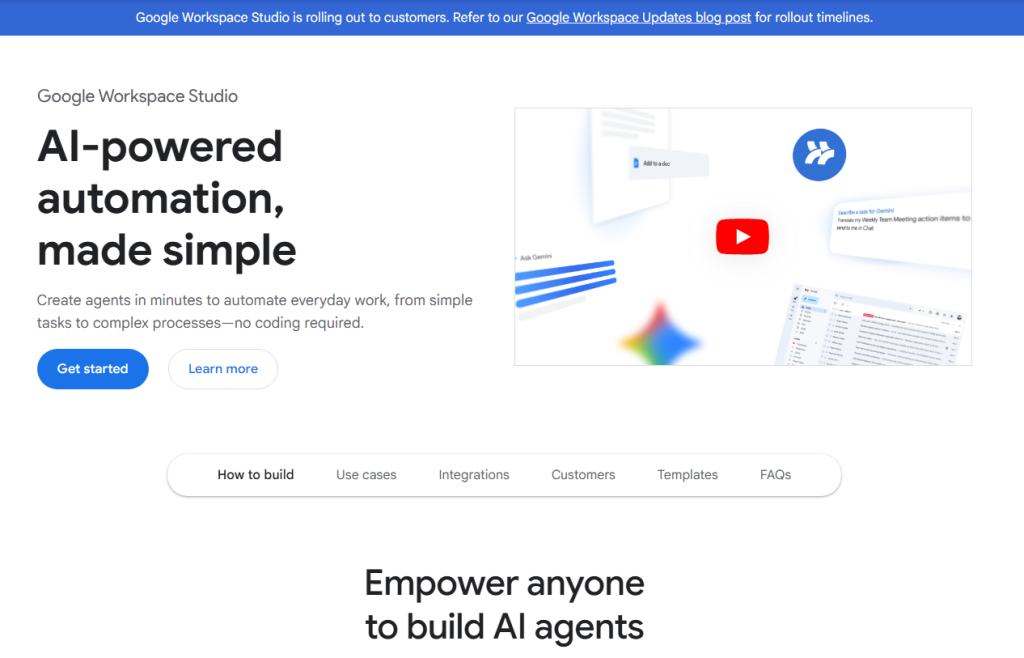 Google Workspace Studio